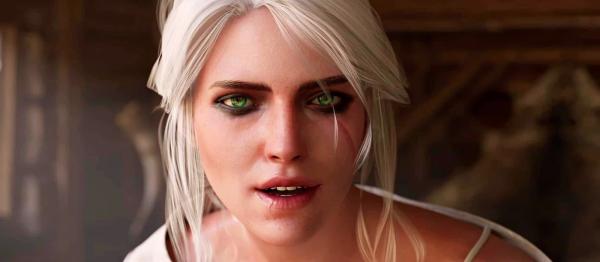 Показана горячая 3D-модель Цири из The Witcher 3, которая попала в мир Cyberpunk 2077 и получила аугментированное тело