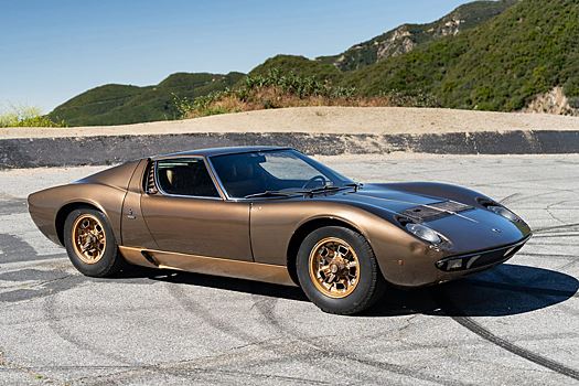 С молотка пустят Lamborghini Miura, простоявший в гостиной несколько десятилетий